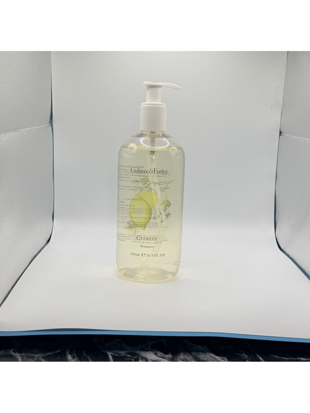 Crabtree Evelyn Shampoo 16.9 Fl Oz USA Made Citron Honey Coriander